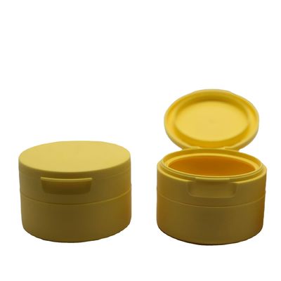 Dobra cena 2.65oz/75g Puste słoik kosmetyczny Opakowanie PP Plastic Jar Cosmetic Z PMMA Round Cylinder w Internecie