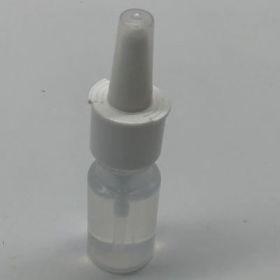 Dobra cena 20ml PP okrągłe butelki na spray do nosa z pompką i sprayem do gardła w Internecie