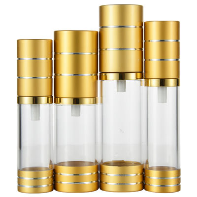 Dobra cena 25/32 mm średnica okrągła butelka kosmetyczna bez powietrza 15 ml 20 ml 30 ml 40 ml 50 ml w Internecie