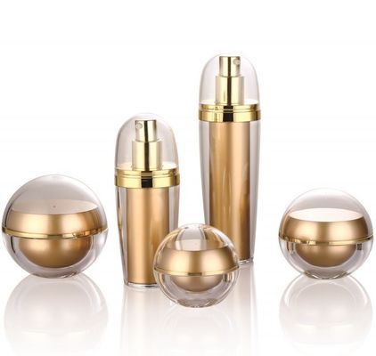 Dobra cena PP Body Acrylic Ball Shape Kosmetyczna butelka bez powietrza 30ml 50ml Do artykułów kosmetycznych w Internecie