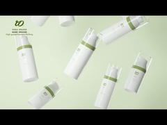 Butelka bezpowietrzna o pojemności 30 ml/50 ml, wykonana w całości z tworzywa sztucznego